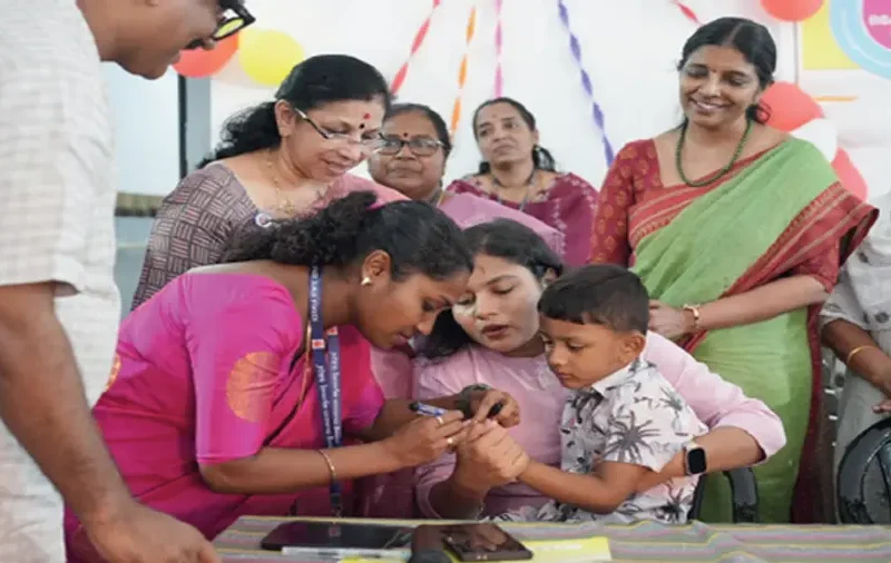 പൾസ് പോളിയോ: 
ആദ്യദിനം 90.6 ശതമാനം