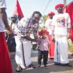 ജനസാഗരമായി ജന്മനാട്; വികാരസാന്ദ്രമായ മണ്ണിൽ വികസനത്തിന്റെ വിത്തുപാകി എൻ. അരുണിന്റെ പടയോട്ടം